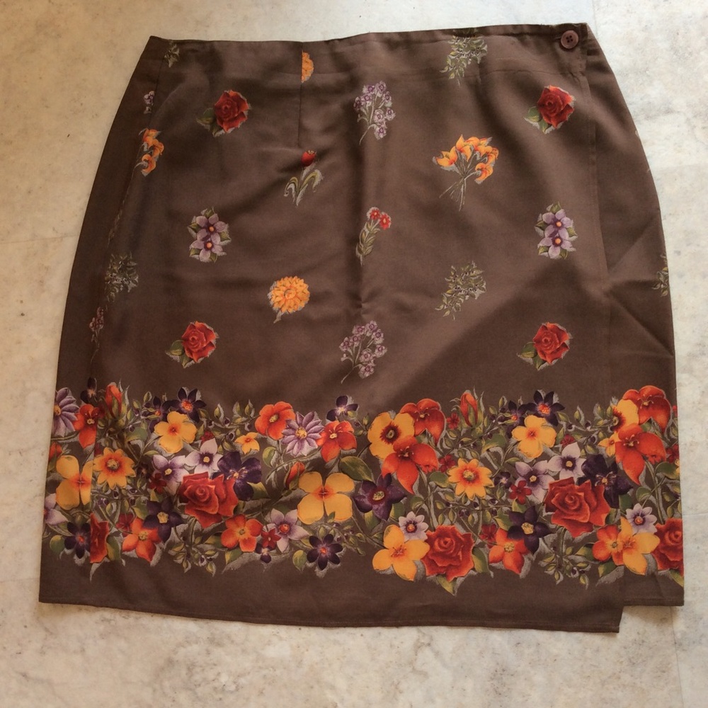 Silk skirt